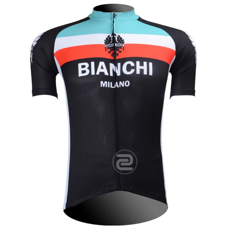 Men's Short Sleeve Cycling Jersey (Bib) Shorts Bianchi-003