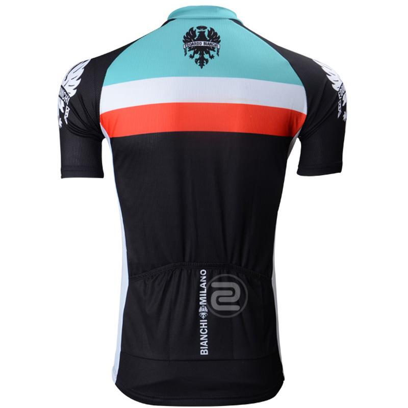 Men's Short Sleeve Cycling Jersey (Bib) Shorts Bianchi-003