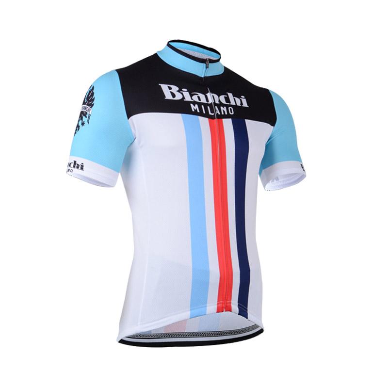 Men's Short Sleeve Cycling Jersey (Bib) Shorts Bianchi-005