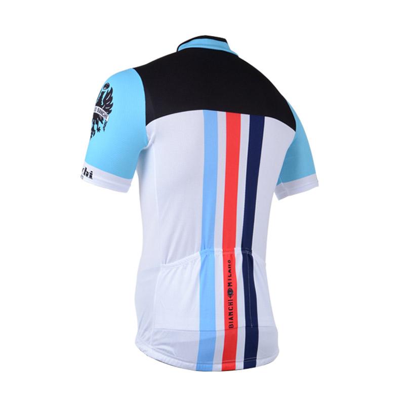 Men's Short Sleeve Cycling Jersey (Bib) Shorts Bianchi-005