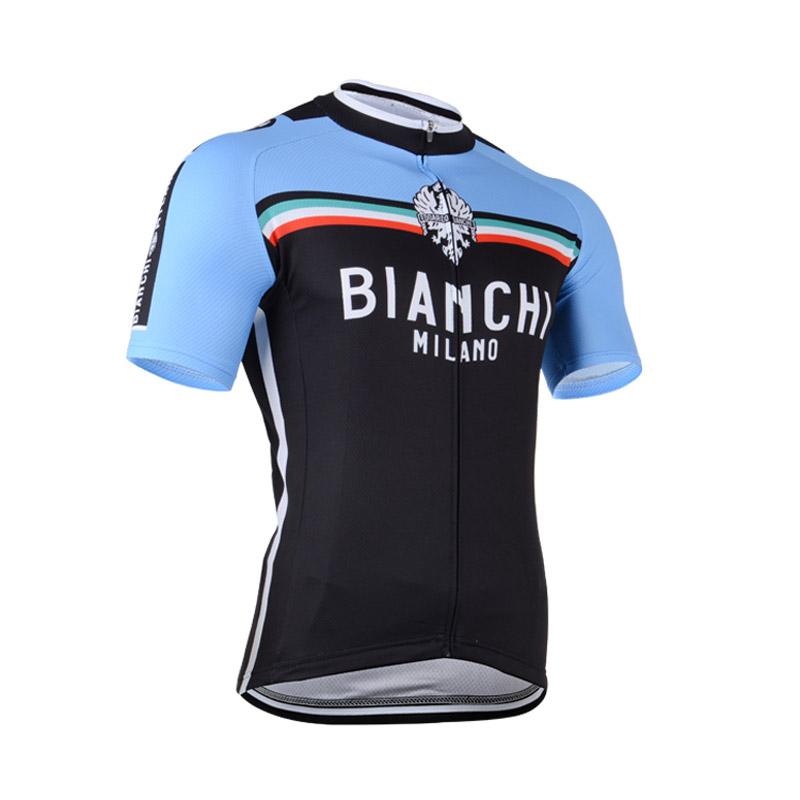 Men's Short Sleeve Cycling Jersey (Bib) Shorts Bianchi-007