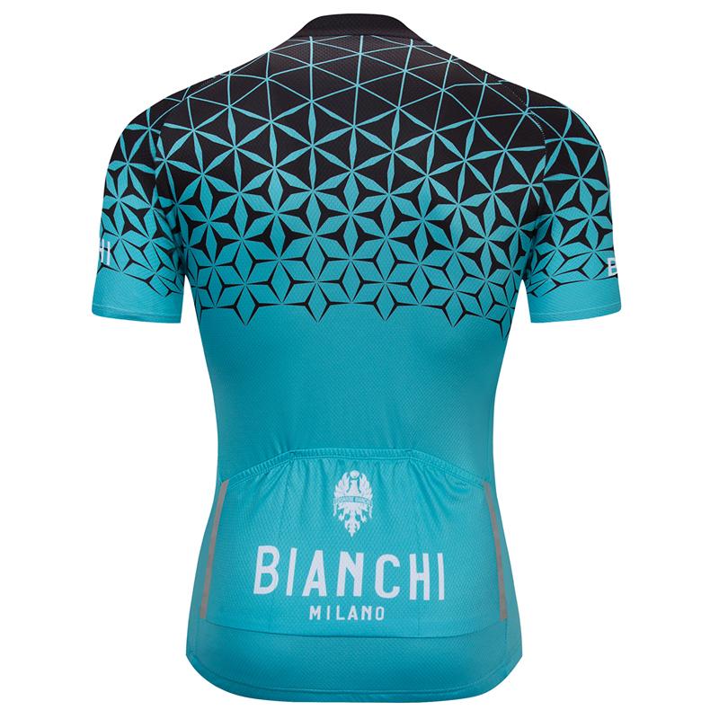 Men's Short Sleeve Cycling Jersey (Bib) Shorts Bianchi-011