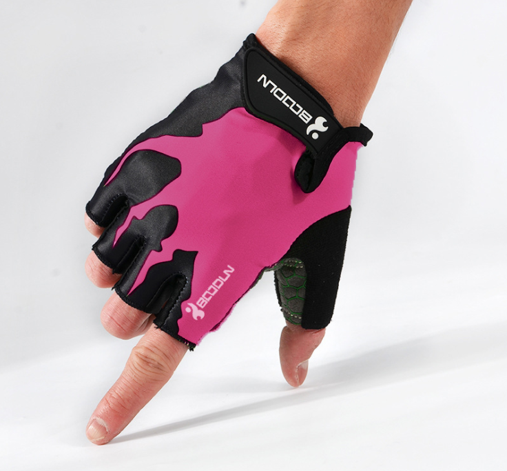 Elevate Your Ride: Sleek and Durable Half Finger Cycling Gloves BOODUN 2181082YY