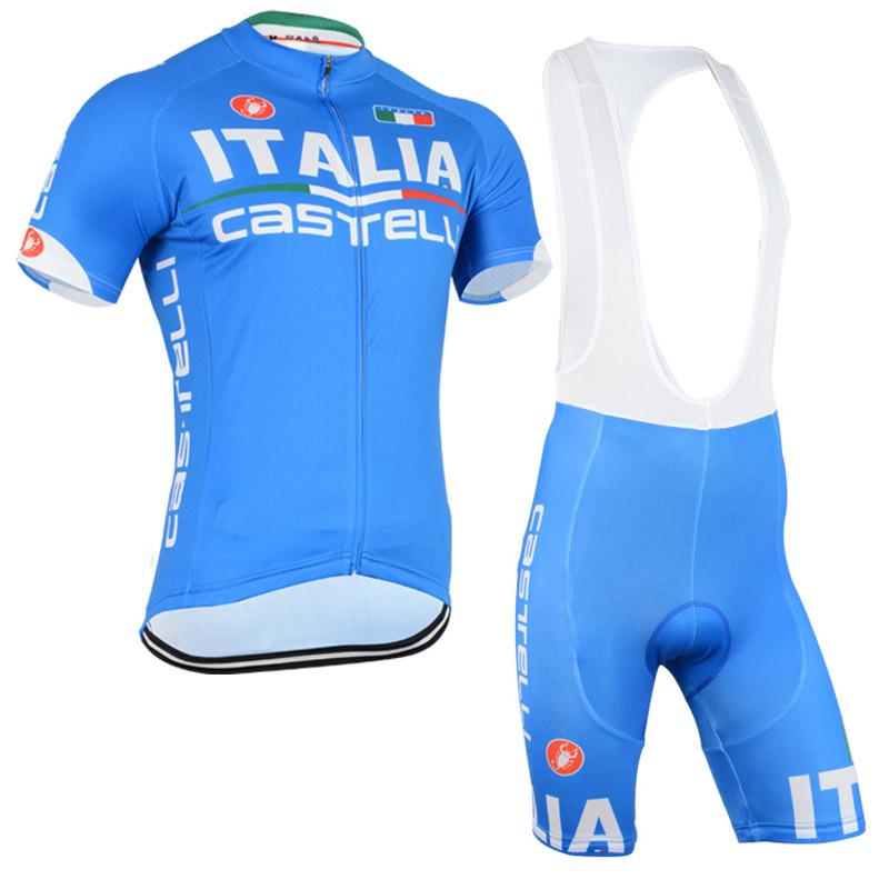 Men's Short Sleeve Cycling Jersey (Bib) Shorts Castelli-019