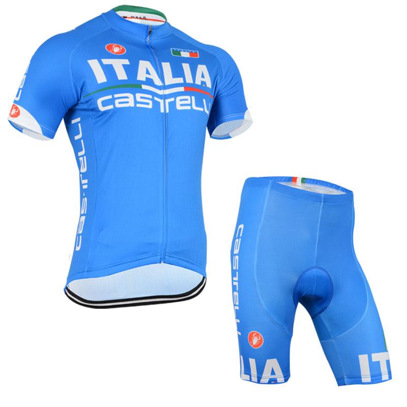 Men's Short Sleeve Cycling Jersey (Bib) Shorts Castelli-019