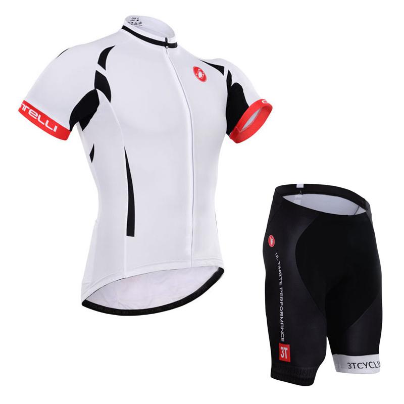 Men's Short Sleeve Cycling Jersey (Bib) Shorts Castelli-024