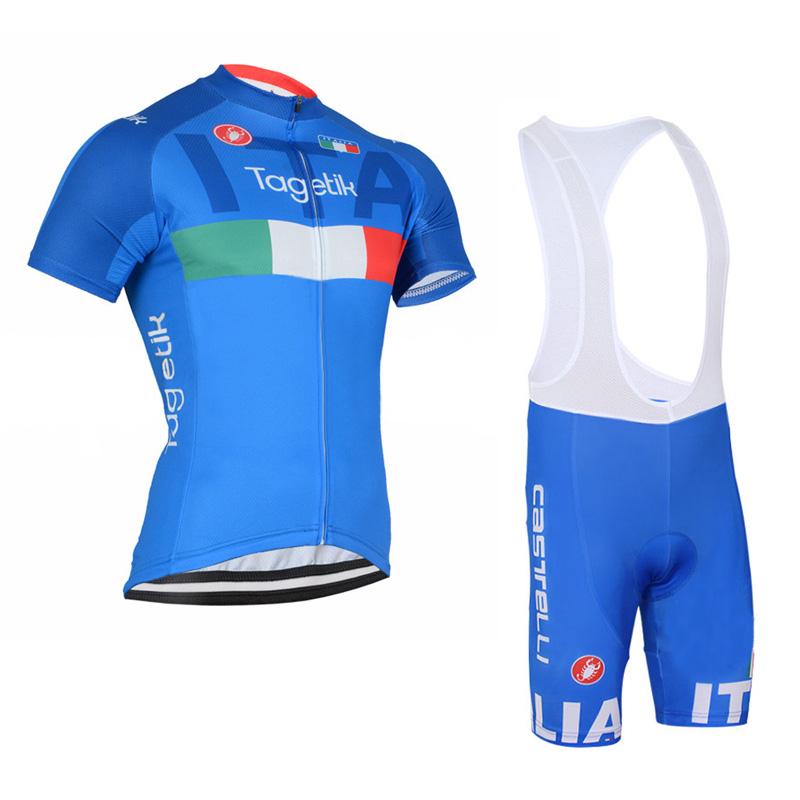 Men's Short Sleeve Cycling Jersey (Bib) Shorts Castelli-027