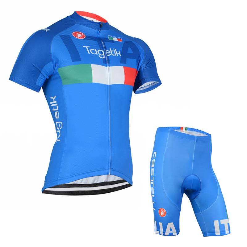 Men's Short Sleeve Cycling Jersey (Bib) Shorts Castelli-027