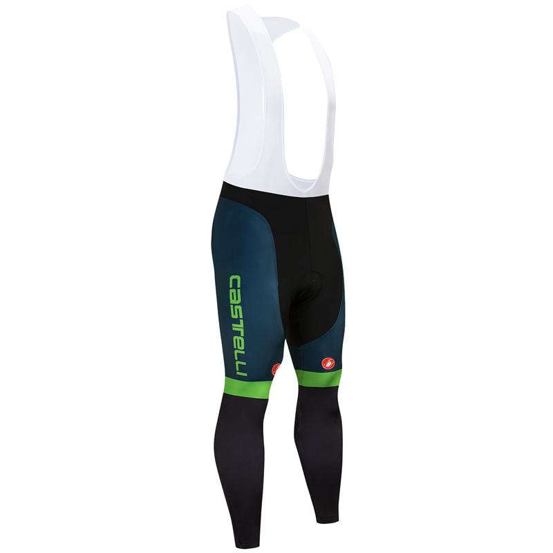 Men's long Sleeve Cycling Jersey (Bib) longs Castelli-035