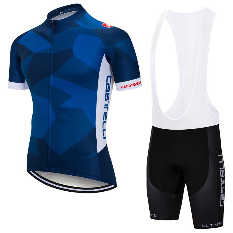 Men's Short Sleeve Cycling Jersey (Bib) Shorts Castelli-039