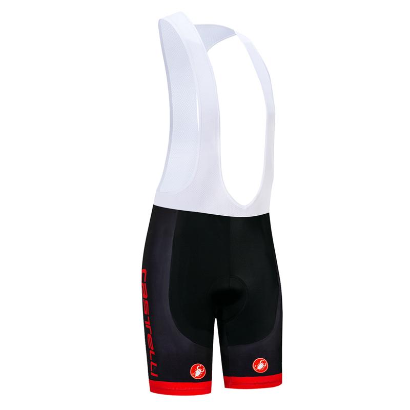 Men's Short Sleeve Cycling Jersey (Bib) Shorts Castelli-040