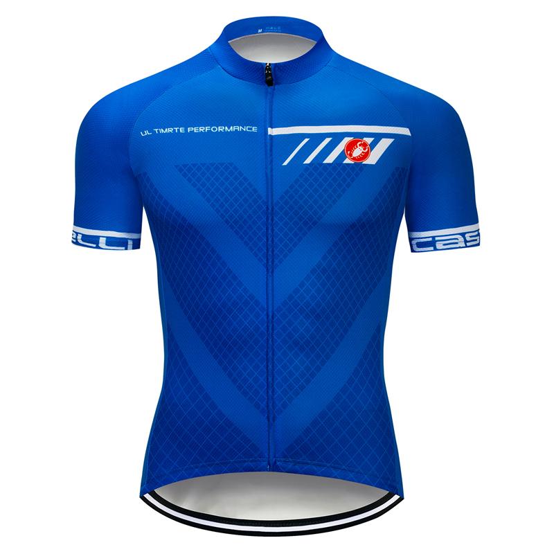 Men's Short Sleeve Cycling Jersey (Bib) Shorts Castelli-042