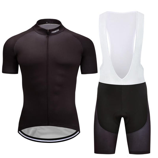 Men's Short Sleeve Cycling Jersey (Bib) Shorts DKGEMN-001
