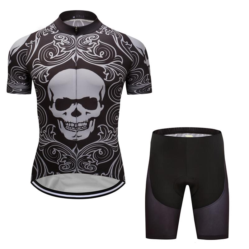 Men's Short Sleeve Cycling Jersey (Bib) Shorts DKGEMN-002