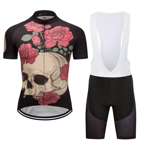 Men's Short Sleeve Cycling Jersey (Bib) Shorts DKGEMN-003