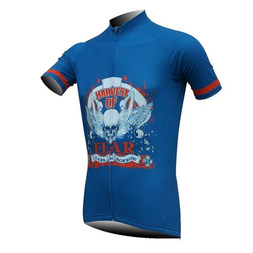 Men's Short Sleeve Cycling Jersey (Bib) Shorts DKGEMN-004