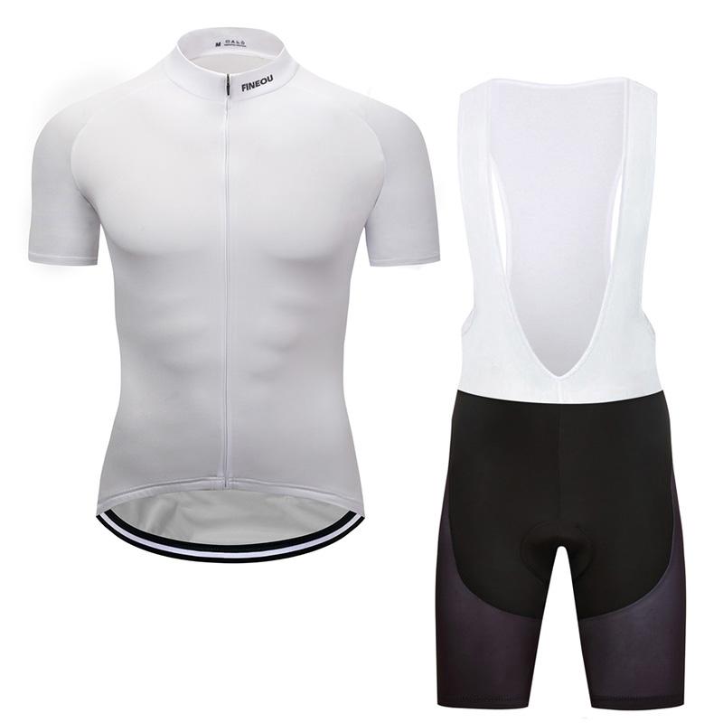 Men's Short Sleeve Cycling Jersey (Bib) Shorts DKGEMN-006