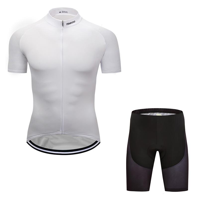 Men's Short Sleeve Cycling Jersey (Bib) Shorts DKGEMN-006