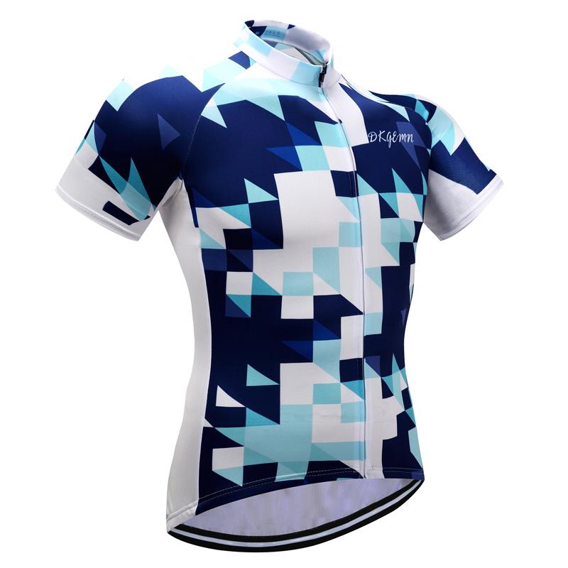 Men's Short Sleeve Cycling Jersey (Bib) Shorts DKGEMN-012