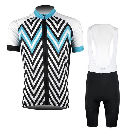 Men's Short Sleeve Cycling Jersey (Bib) Shorts DKGEMN-014