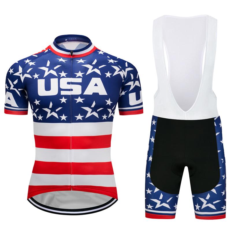 Men's Short Sleeve Cycling Jersey (Bib) Shorts DKGEMN-016