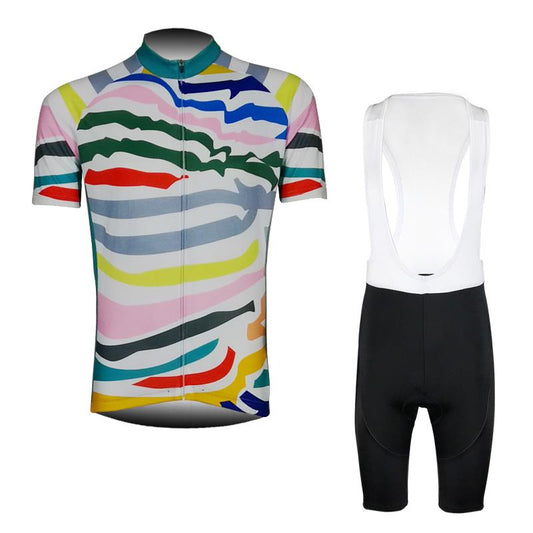 Men's Short Sleeve Cycling Jersey (Bib) Shorts DKGEMN-021
