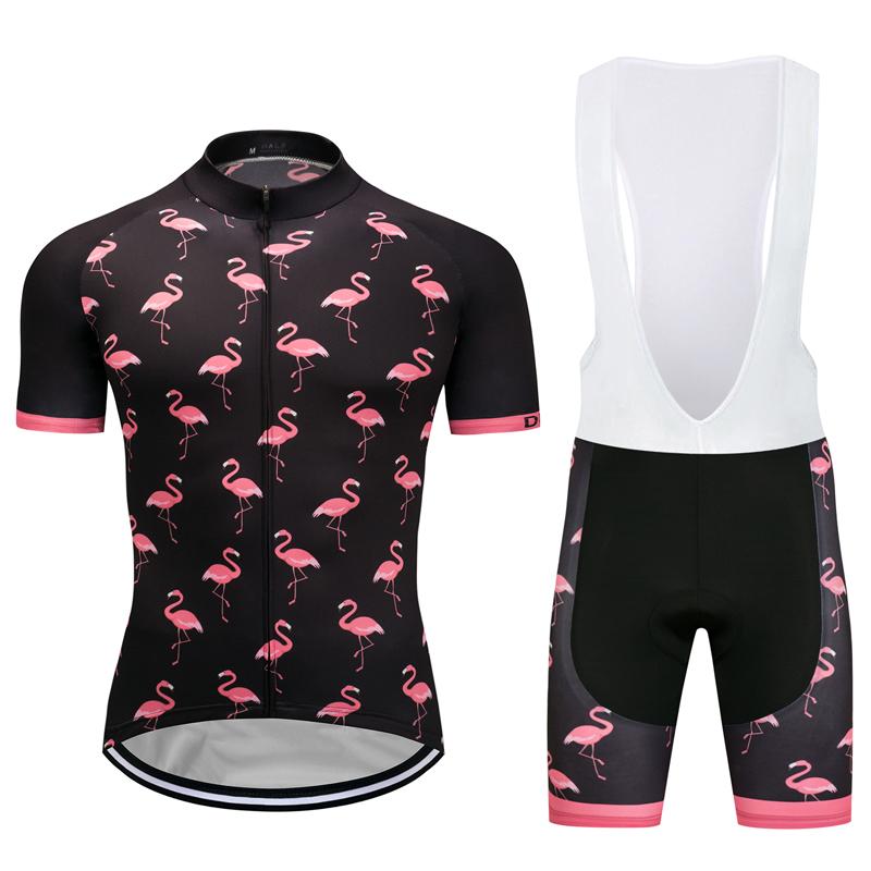 Men's Short Sleeve Cycling Jersey (Bib) Shorts DKGEMN-022