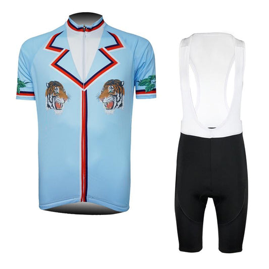 Men's Short Sleeve Cycling Jersey (Bib) Shorts DKGEMN-026