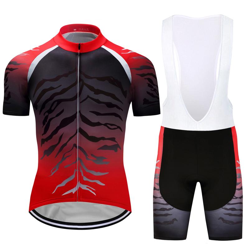 Men's Short Sleeve Cycling Jersey (Bib) Shorts DKGEMN-030