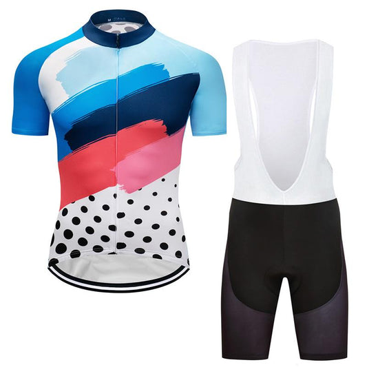 Men's Short Sleeve Cycling Jersey (Bib) Shorts DKGEMN-031