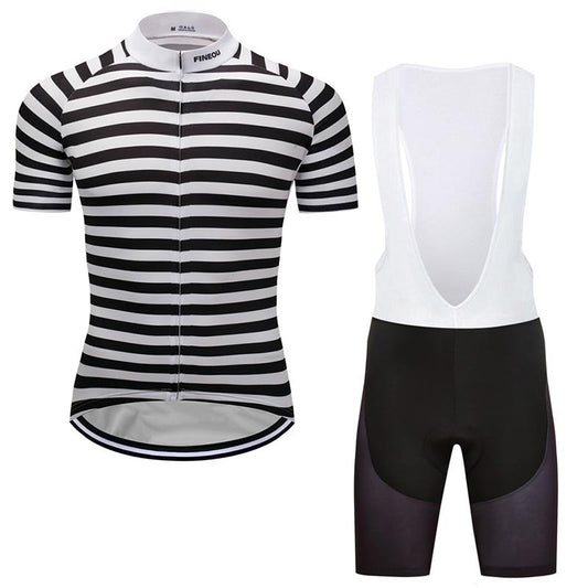 Men's Short Sleeve Cycling Jersey (Bib) Shorts DKGEMN-037