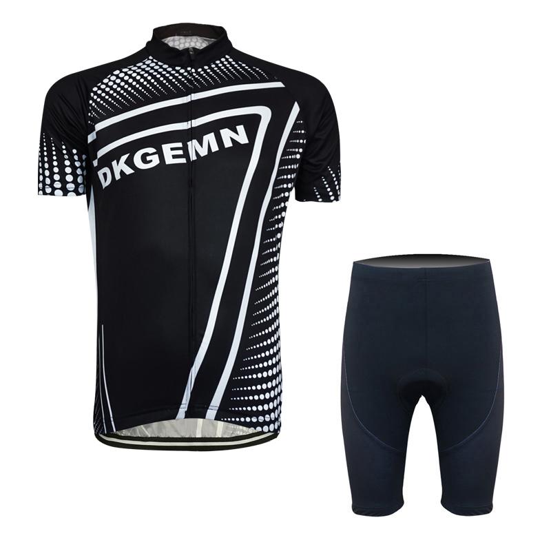 Men's Short Sleeve Cycling Jersey (Bib) Shorts DKGEMN-038