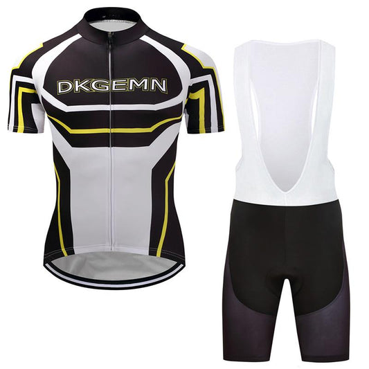 Men's Short Sleeve Cycling Jersey (Bib) Shorts DKGEMN-039