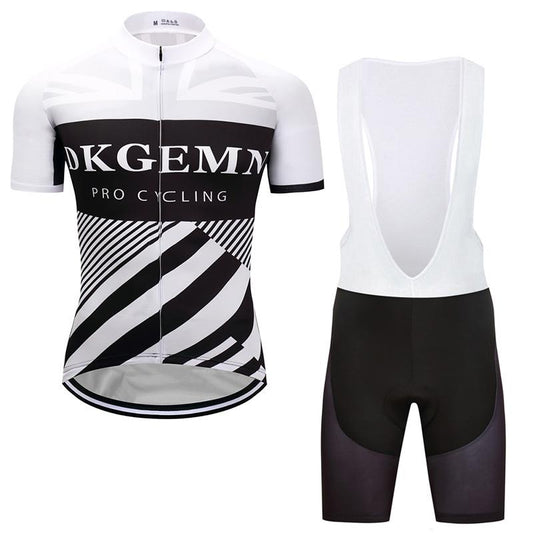 Men's Short Sleeve Cycling Jersey (Bib) Shorts DKGEMN-041