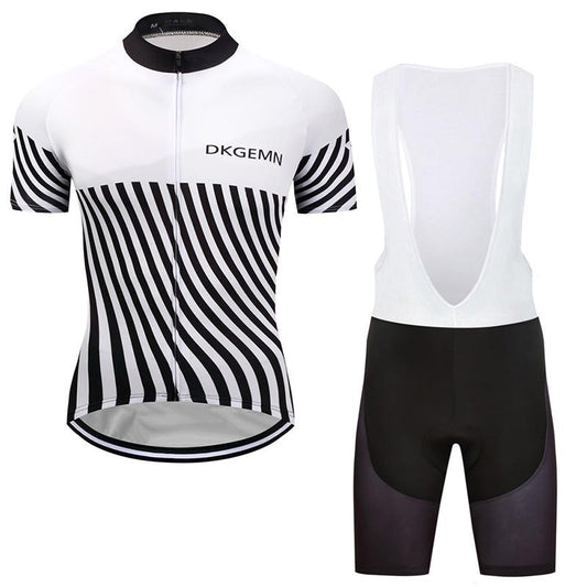 Men's Short Sleeve Cycling Jersey (Bib) Shorts DKGEMN-044
