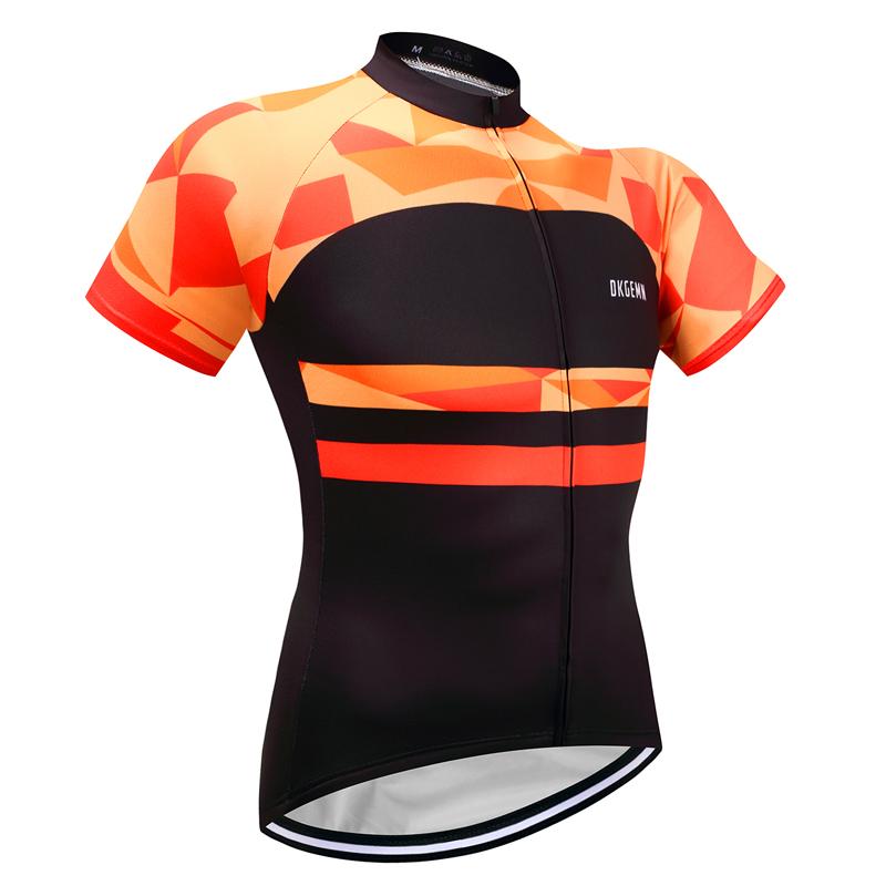 Men's Short Sleeve Cycling Jersey (Bib) Shorts DKGEMN-048