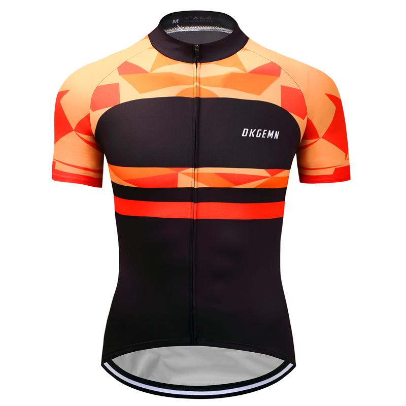 Men's Short Sleeve Cycling Jersey (Bib) Shorts DKGEMN-048