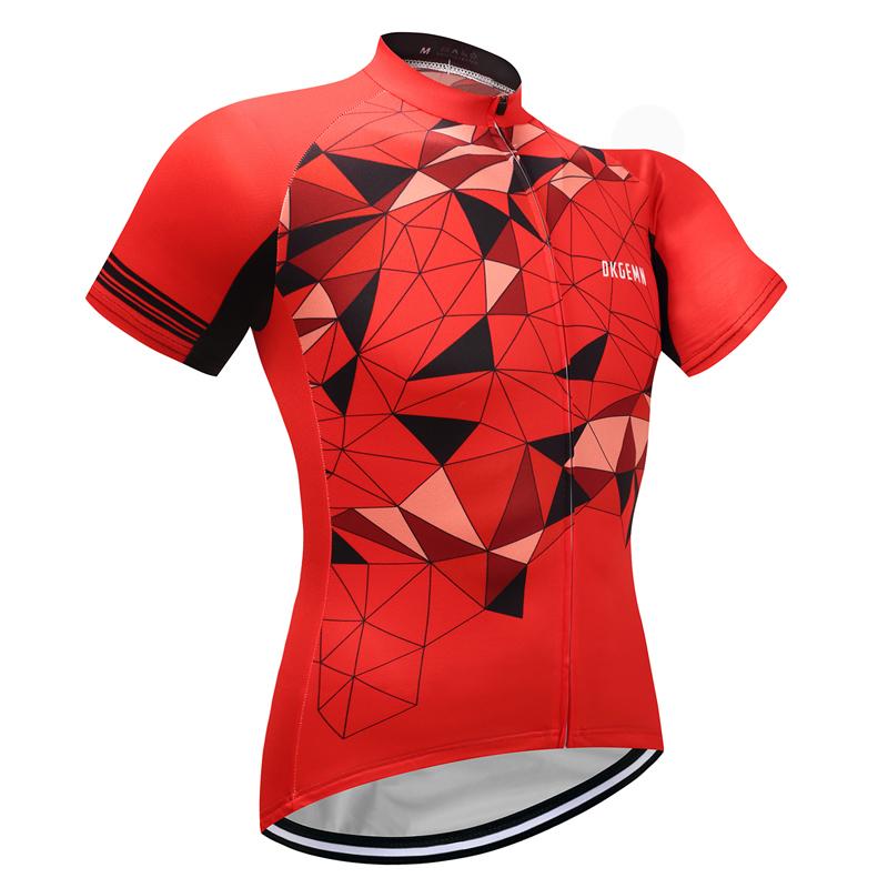 Men's Short Sleeve Cycling Jersey (Bib) Shorts DKGEMN-049
