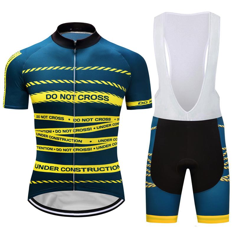Men's Short Sleeve Cycling Jersey (Bib) Shorts DKGEMN-054