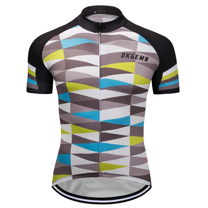 Men's Short Sleeve Cycling Jersey (Bib) Shorts DKGEMN-059
