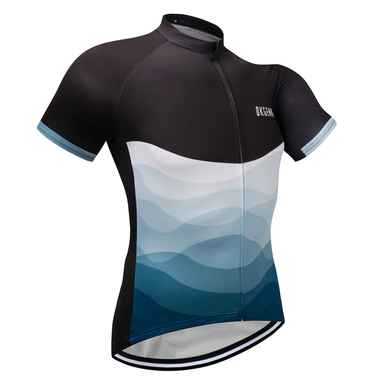 Men's Short Sleeve Cycling Jersey (Bib) Shorts DKGEMN-061