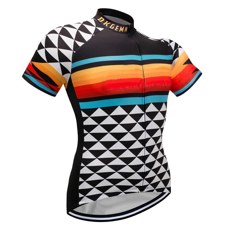 Men's Short Sleeve Cycling Jersey (Bib) Shorts DKGEMN-062