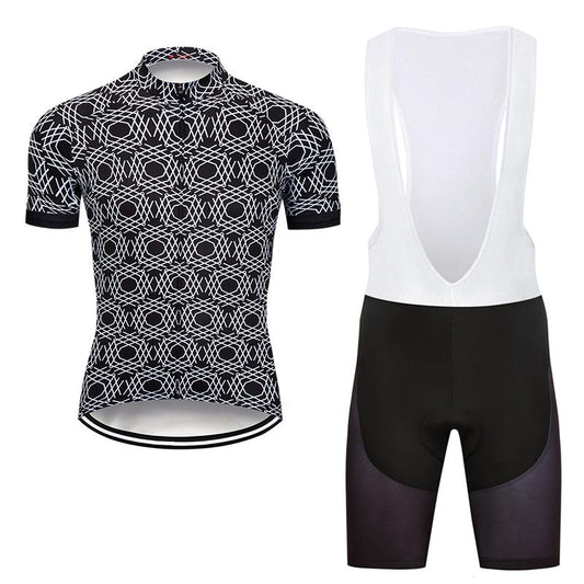 Men's Short Sleeve Cycling Jersey (Bib) Shorts DKGEMN-069