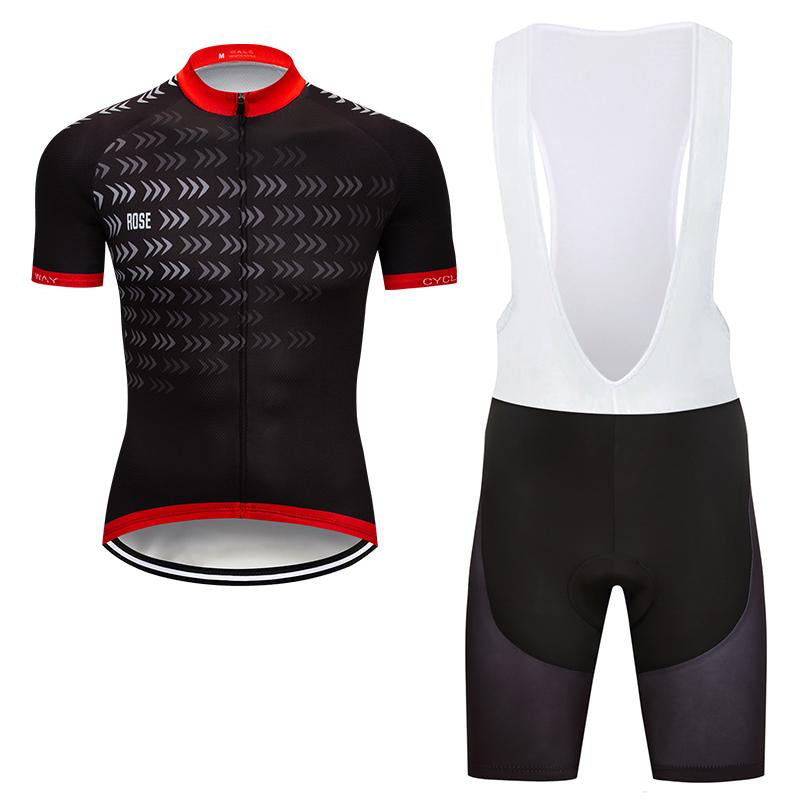Men's Short Sleeve Cycling Jersey (Bib) Shorts DKGEMN-076