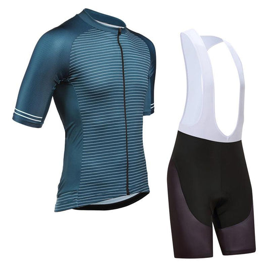 Men's Short Sleeve Cycling Jersey (Bib) Shorts DKGEMN-081