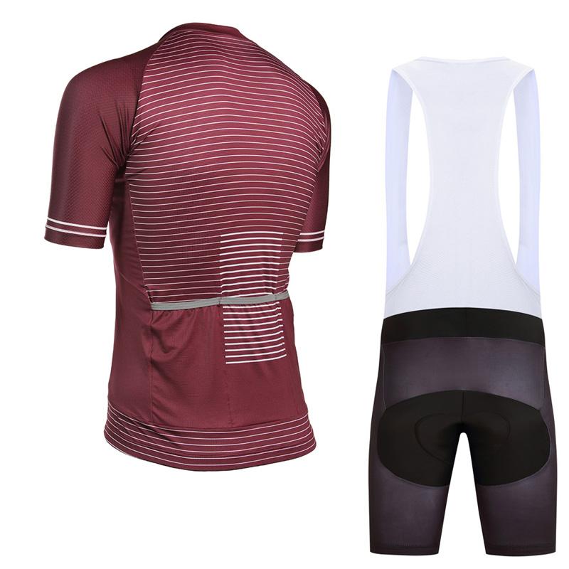 Men's Short Sleeve Cycling Jersey (Bib) Shorts DKGEMN-083