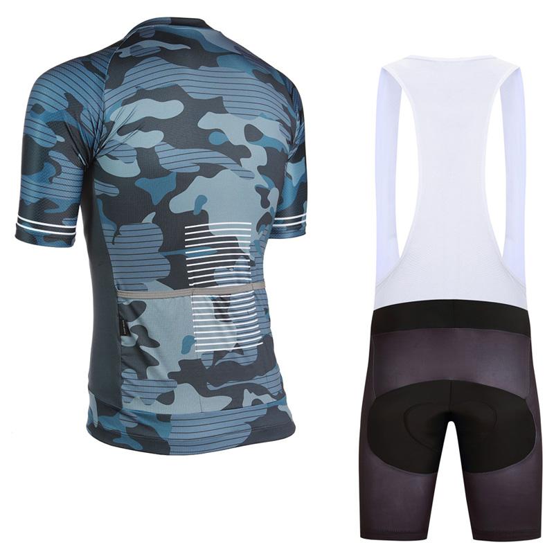 Men's Short Sleeve Cycling Jersey (Bib) Shorts DKGEMN-085