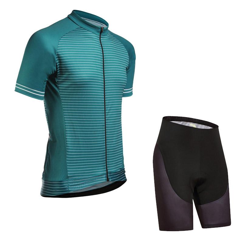 Men's Short Sleeve Cycling Jersey (Bib) Shorts DKGEMN-087