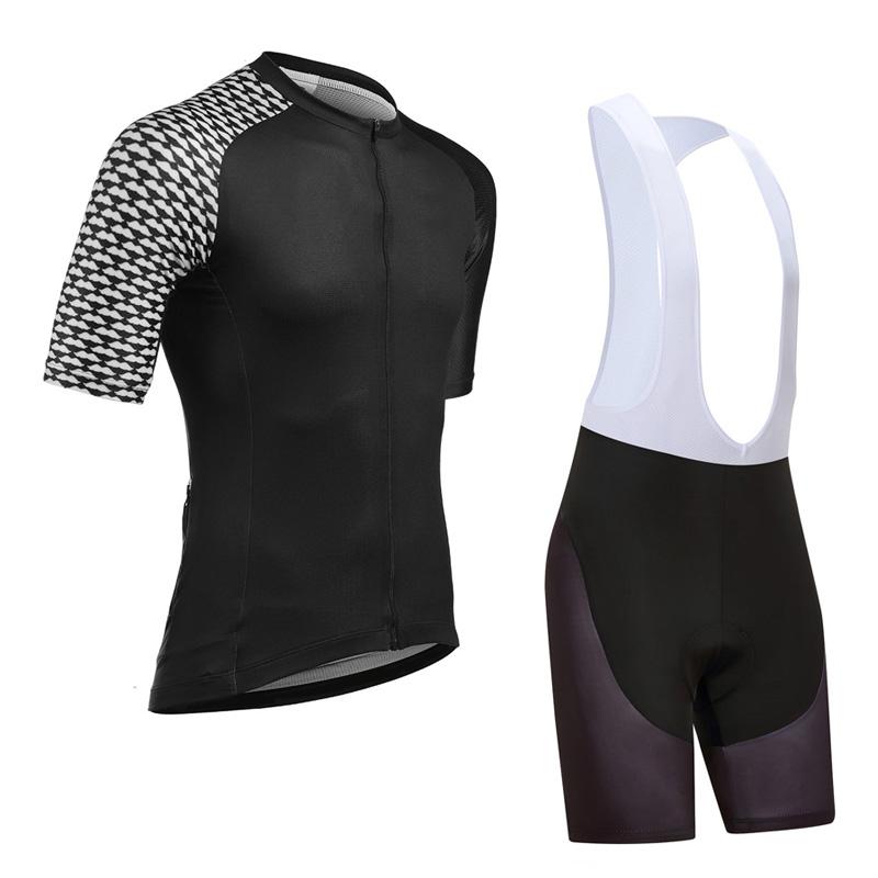 Men's Short Sleeve Cycling Jersey (Bib) Shorts DKGEMN-088