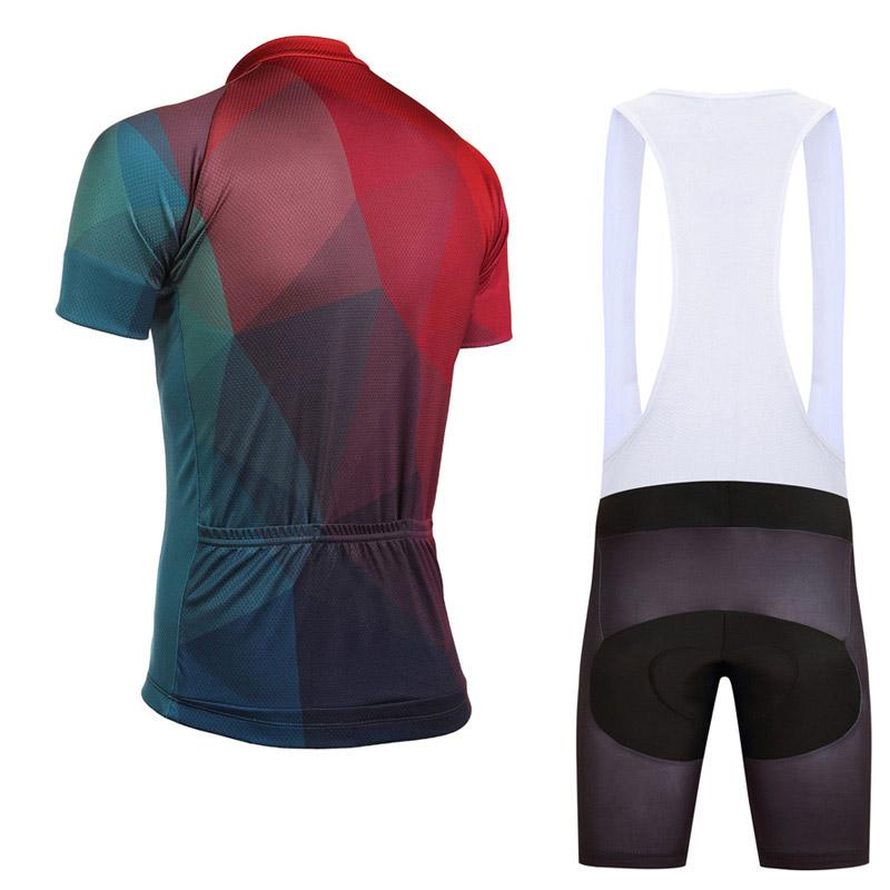 Men's Short Sleeve Cycling Jersey (Bib) Shorts DKGEMN-090